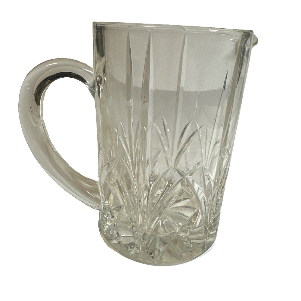 Marquis by Waterford Crystal Brookside 7" Pitcher With Handle NWT Germany